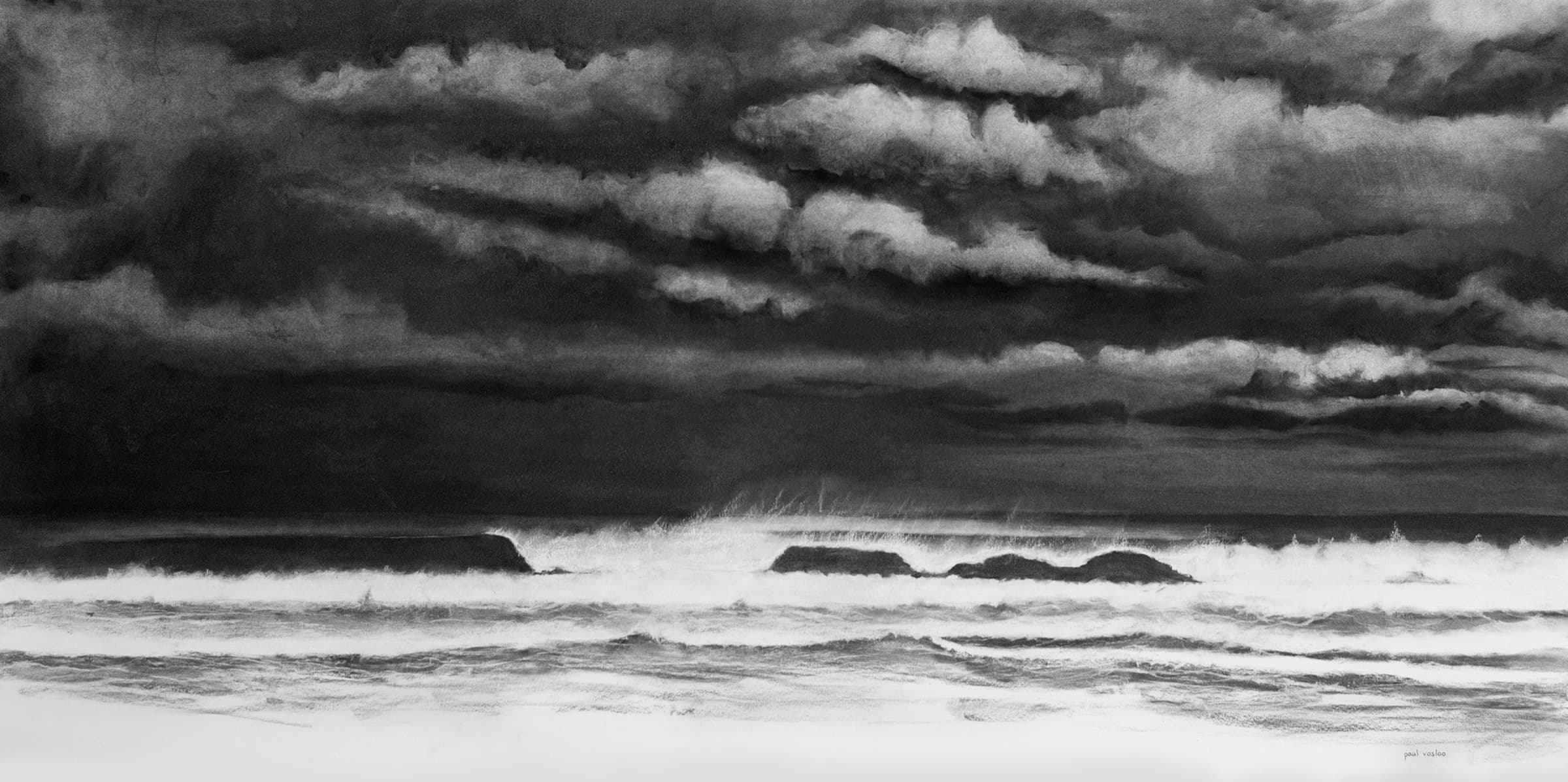 Dark Rebellion - Noosa — Charcoal by Paul Vosloo